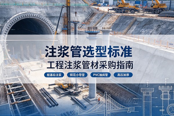 湘潭注浆管选型标准